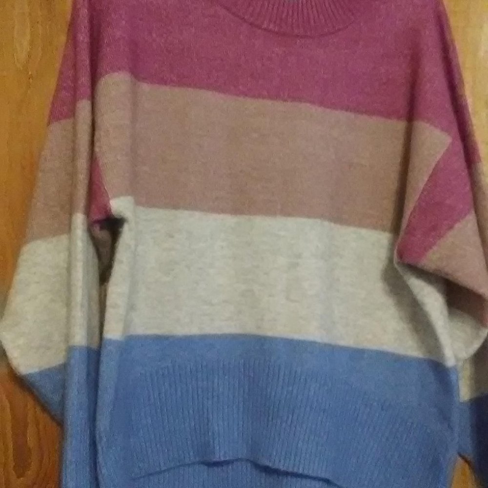 a new day multi-colored sweater,XS